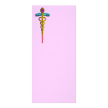 CADUCEUS RACKKORT MED FULL FÄRG
