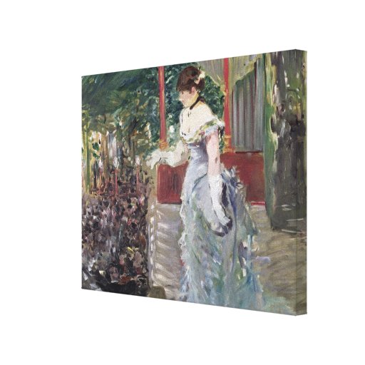 Cafekonsert, 1879 sträckt kanvastryck