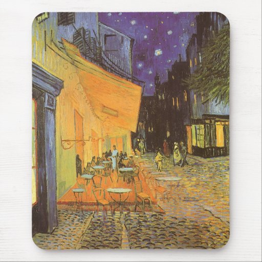 Cafeterrassnatt, Van Gogh vintageImpressionism Musmatta
