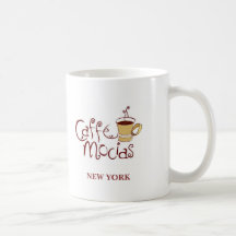 CAFFE MOCIAS NEW YORK - SPECIELL UPPLAGA KAFFE MUGG