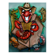 Cajun Vykort