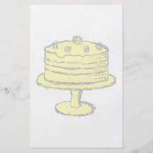 Cake. Flygblad Designs