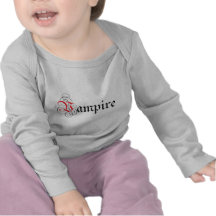 Calligraphic vampyr tröja