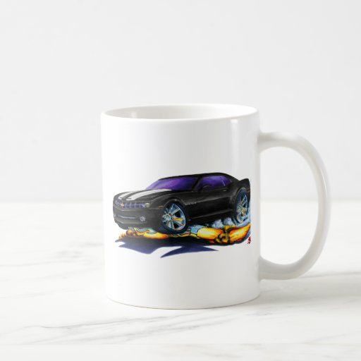 Camaro Svart-Vit bil 2010 Mugg