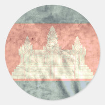 Cambodja Klistermärke