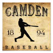 Camden Arkansas baseball 1894 Konstfoto