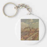 Camille Pissarro - Le Pont-Neuf stad 1902 Scape Nyckelringar