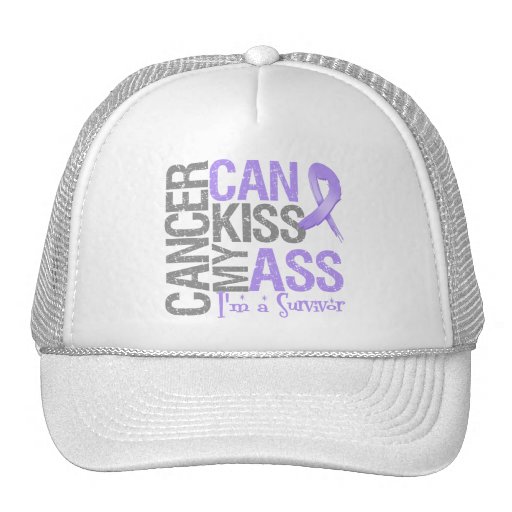 Cancer kan kyssa min röv baseball hat
