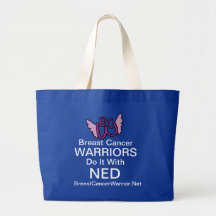 Cancer Survivor/NED hänger lös Tygkasse