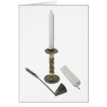CandleStickGemmedSnuffer123111 Hälsnings Kort