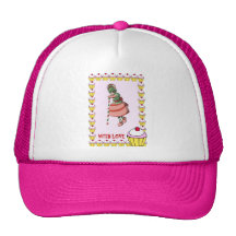 Candy caneflicka keps