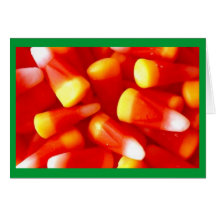 "Candy corn #2 ", Hälsningskort