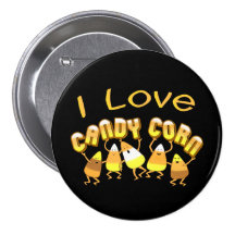 Candy corn Halloween knäppas Knappar
