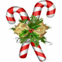 candycane klämmer fast photo cut out