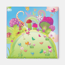Candyland 1 (mallen) magneter för kylskåp