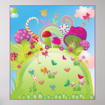 Candyland affischtryck