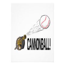 Cannonball Inbjudningskort