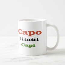 Capo di tutti kaffe koppar