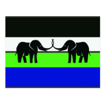 Caprivi Bantustan, Namibia Vykort