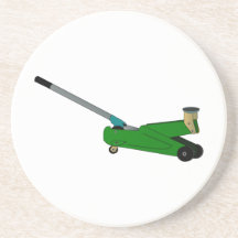 Car Floor Jack Drink Coasters