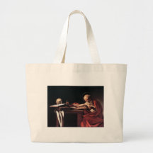 Caravaggio St Jerome Tote Bags
