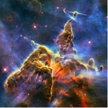 Carina Nebula (det Hubble teleskop) Photo Cut Out
