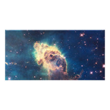 Carina Nebula från Hubbles bred fältkamera Foto Kort
