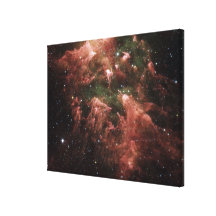 Carina Nebula Sträckta Canvas Tryck