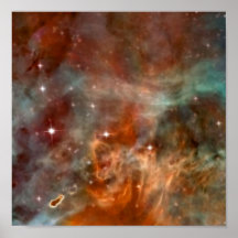 Carina nebulae i utrymmeNASA Affischer
