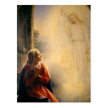 Carl Heinrich Bloch - annunciationen Vykort