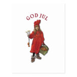 Carl Larsson: Brita gud Jul Vykort