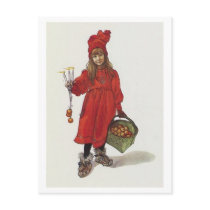 Carl Larsson, Brita som Iduna Vykort