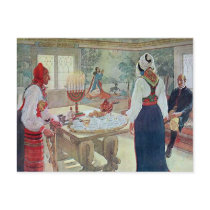 "Carl Larsson - En Bergman Stuga ", Vykort