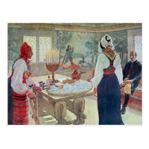 "Carl Larsson - En Bergman Stuga ", Vykort