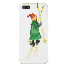 Carl Larsson Esbjorn skidar på iPhone 5 Cover