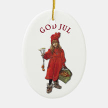 Carl Larsson gud Jul med Brita - god jul Jul Dekorationer