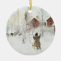 Carl Larsson jul i sverige Juldekoration
