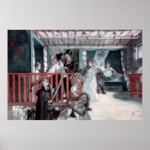Carl Larsson namnsdag på lagringsskjulaffischen