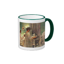 Carl Larsson St Lucia dagjul i sverige Kaffe Muggar