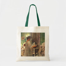 Carl Larsson St Lucia dagjul i sverige Tote Bags