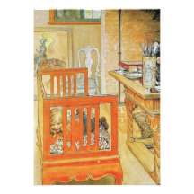 Carl Larssons kontor Skräddarsydda Inbjudan