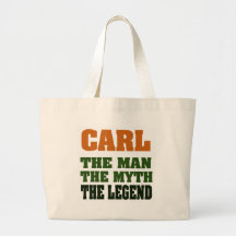 Carl - manen, mythen, legenden tote bag