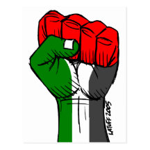 Carlos Latuffs palestinsk nävevykort