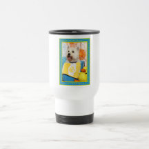 Carson - västra höglands- Terrier -6 Kaffe Kopp