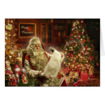 Carte de voeux Merry Christmas