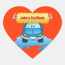 Carwash Klistermärken