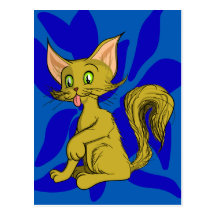 Casper katt vykort