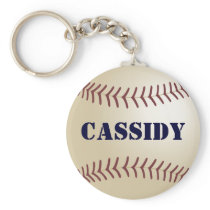 Cassidy baseball Keychain vid 369MyName
