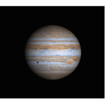 Cassini beskådar av Jupiter NASA Acrylic Cut Out