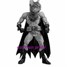 catmanrörelsefigur cut out